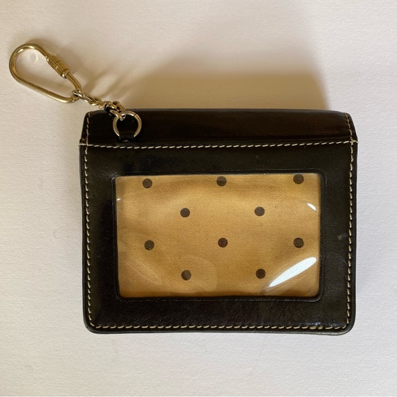 Kate Spade Leather Wallet in Black and Green - Picture 4 of 5